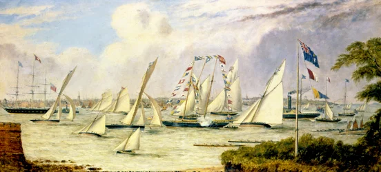 Die große Regatta des Royal Mersey Yacht Club